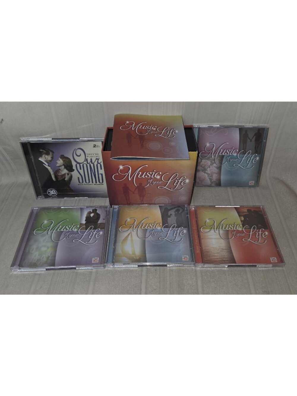 Music Of Your Life 10-Disc CD Love songs from the '50s, '60s '70s